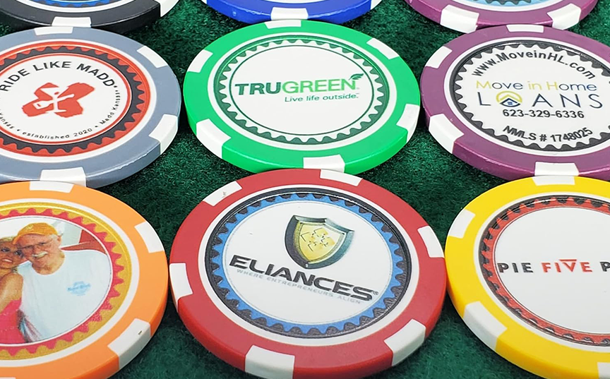 poker chips custom